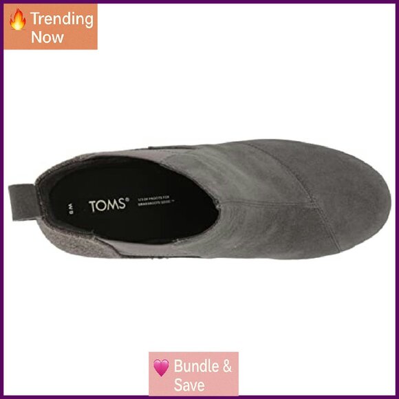 Women's Ankle Boots with Memory Foam, Wedge Heel, Size 5-12 - Picture 6 of 8